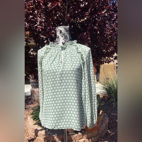 ROSE + OLIVE blouse Size XS. - Picture 3 of 9